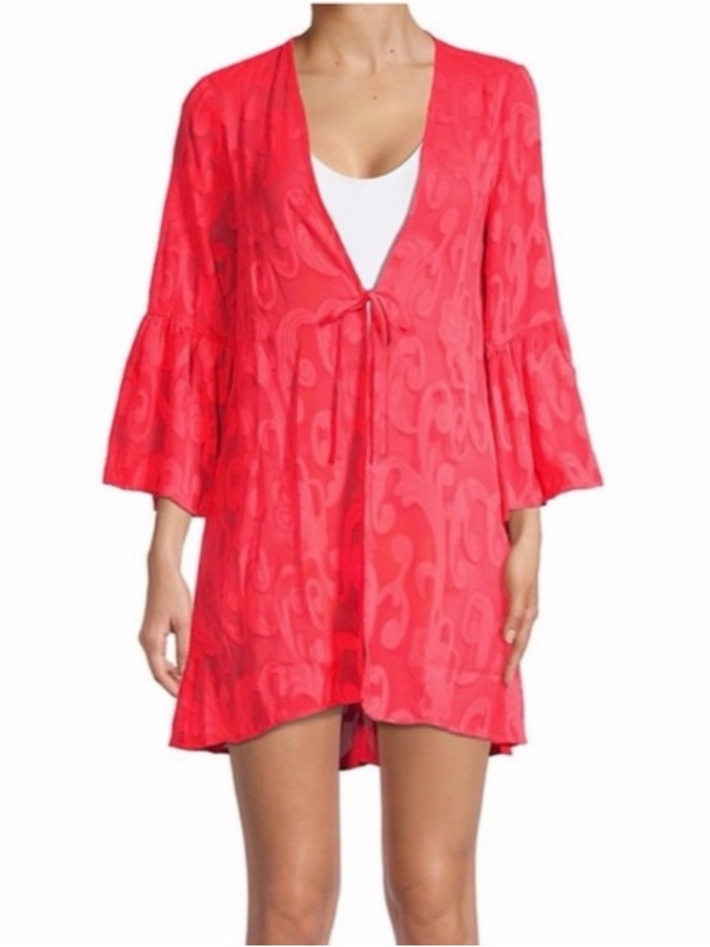 Lilly Pulitzer Coral Pink Swim Coverup